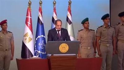 السيسي: الفترة الحالية تتطلب تعزيز قدرات الوطن لردع أي محاولات اعتداء على السلام