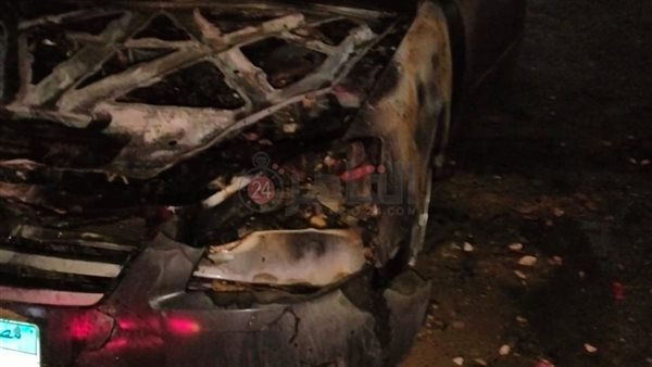 اشتعال سيارة ملاكي