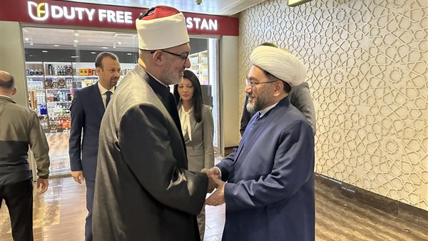  مفتي الجمهورية يصل