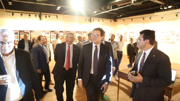 وزير الثقافة يتفقد