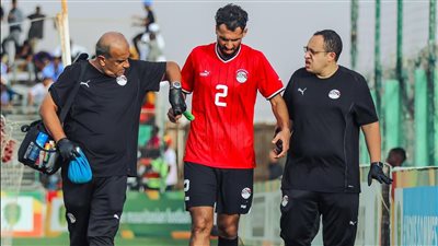 المصري يعلن التشخيص النهائي لـ خالد صبحي بعد إصابته مع منتخب مصر 