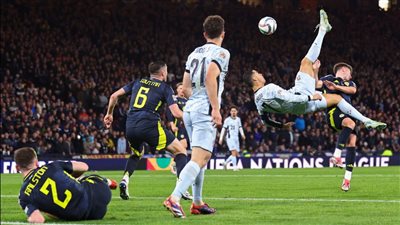 التعادل السلبي يحسم مباراة البرتغال واسكتلندا في دوري الأمم الأوروبية