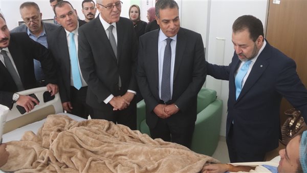 زيارة مصابي حادث