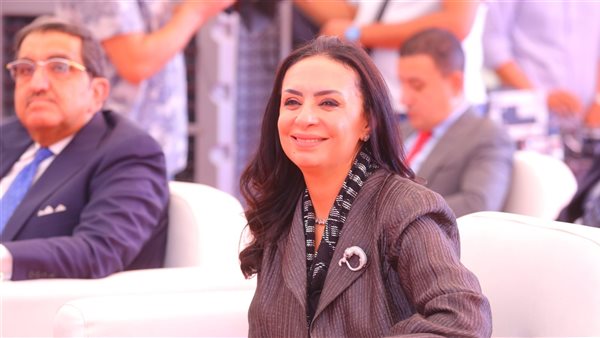 وزيرة التضامن خلال