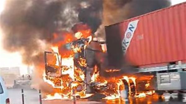 السيارة المحترقة