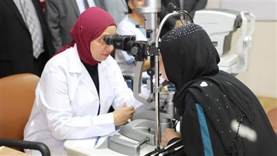 قافلة طبية مجانية لأمراض العيون تنظمها مكتبة مصر العامة بالمنيا