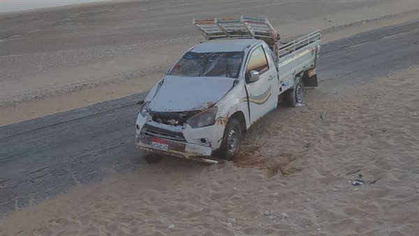 جانب من حادث انقلاب