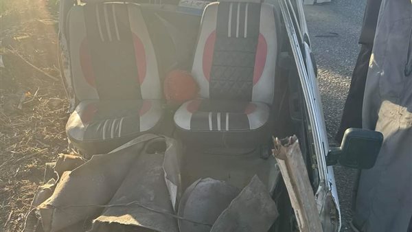 حادث تصادم سيارتين