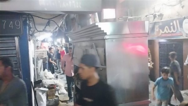 جانب من الحريق 