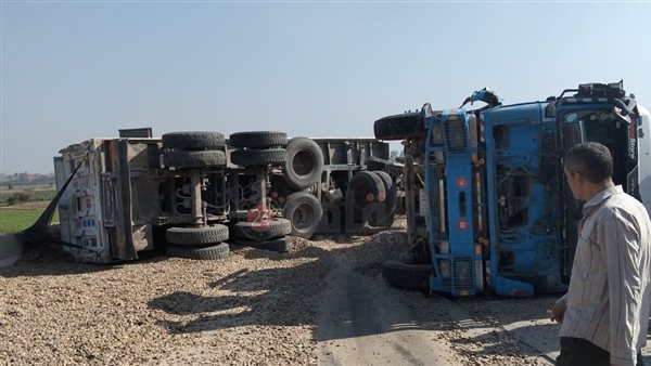 انقلاب سيارة نقل