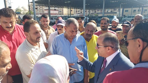 الميناء البري ببورسعيد