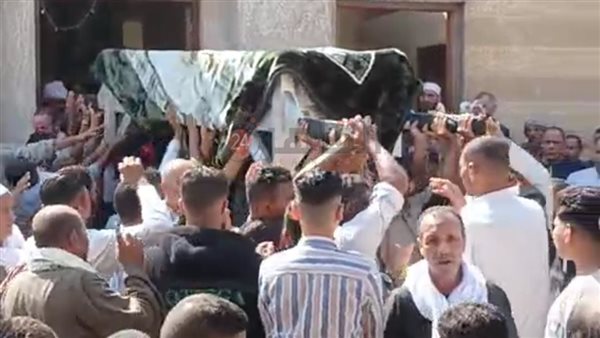 تشييع جثمان عروسة