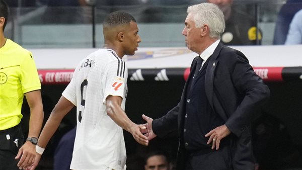 أنشيلوتي ومبابي