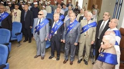 تكريم أبطال أكتوبر وأسر الشهداء في احتفالية الهيئة العامة للاستعلامات بالمنيا 