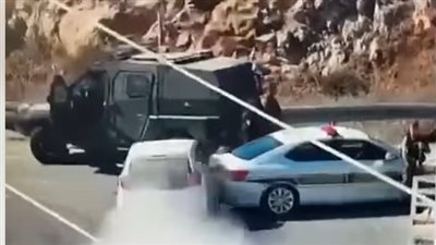 فيديو متداول يوثق عملية دهس لنقطة شرطة إسرائيلية شمال رام الله