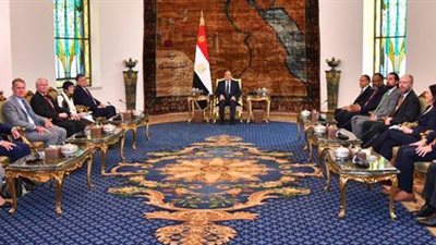  السيسي: إقامة الدولة الفلسطينية المستقلة هو السبيل لنزع فتيل التوتر الإقليمي