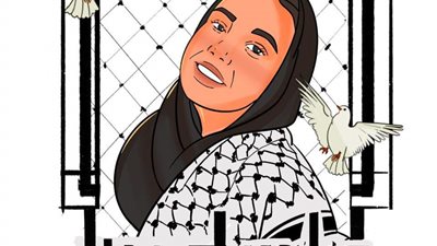 بعد استشهادها.. صديق الفنانة الفلسطينية محاسن الخطيب: تمنت الشهرة برسوماتها وكانت رمزا للصمود