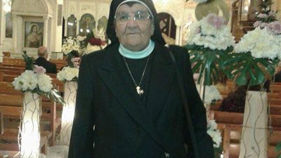 موعد ومكان عزاء الأخت تكلا أبو الوي رائدة تعليم الراهبات