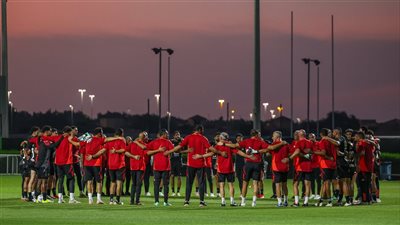 السوبر المصري| الأهلي يتوجه إلى ستاد محمد بن زايد لخوض مباراة سيراميكا