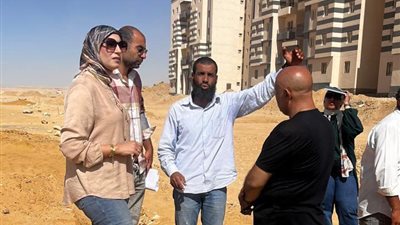 رئيسة جهاز السويس الجديدة تتفقد وحدات سكن لكل المصريين ومشروعات المرافق والخدمات