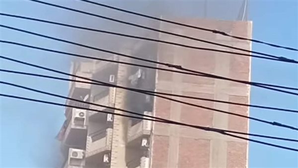 جانب من الحريق 