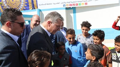 وزير البترول يفتتح مشروع تطوير وإعادة تأهيل 60 منزلا بالإسكندرية