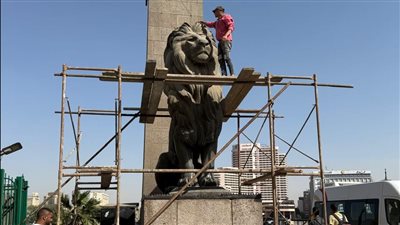 محافظة القاهرة: حملة تنظيف وصيانة 21 تمثالا أثريًا بشوارع العاصمة