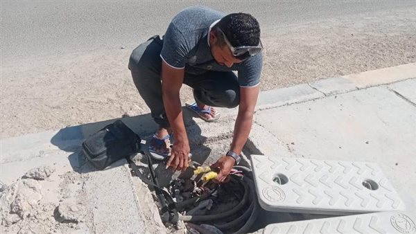 تغطية الكابلات الكهربائية