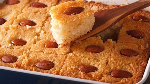 طريقة عمل البسبوسة