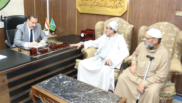 لقاء محافظ المنوفية