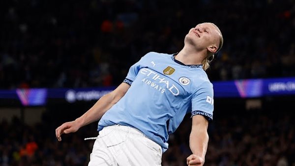 هالاند من مباراة