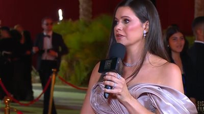 يسرا اللوزي تدعم فلسطين من مهرجان الجونة: الإبادة في الأراضي المحتلة تذكرنا بغياب الإنسانية