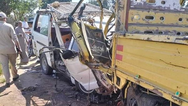 حادث طريق بسيون دسوق