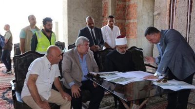لتقديم الخدمات الشرعية المتكاملة.. عياد يتفقد أعمال إنشاءات فرع دار الإفتاء بالسويس