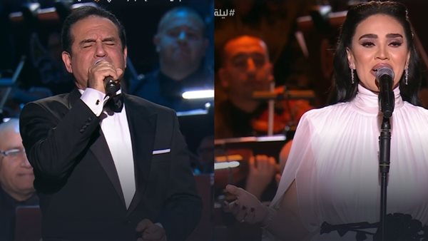 مي فاروق ومحمد ثروت