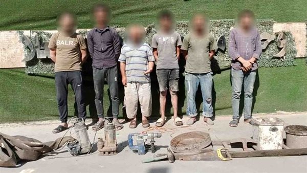 المتهمون بالتنقيب