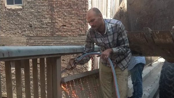  تركيب الباكيات الحديدية