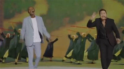 محمد فؤاد وهشام عباس وحكيم وحميد الشاعري يقدمون أوبريت غنائي في احتفالية اتحاد القبائل 