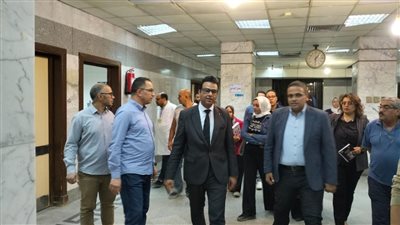 وكيل وزارة الصحة يتفقد مستشفى سوهاج التعليمي ويناقش خطة العمل المقبلة