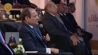 الرئيس السيسي يشكر الفنانين المشاركين في إحياء احتفالية القبائل العربية بنصر أكتوبر