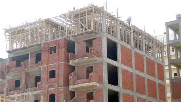 مبنى تحت الإنشاء