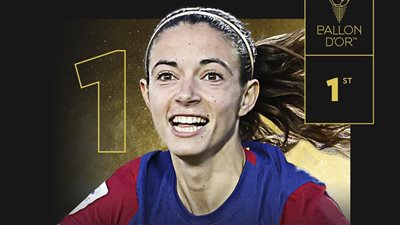 الإسبانية إيتانا بونمتي تحصد جائزة أفضل لاعبة في حفل الكرة الذهبية 2024