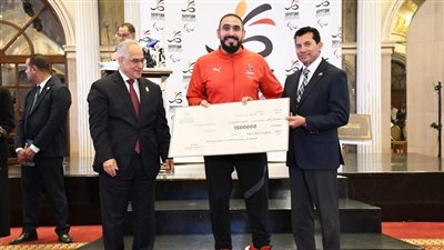 بمكافآت 42 مليون جنيه.. وزير الرياضة يكرم أبطال البعثة البارالمبية المشاركة في باريس 2024