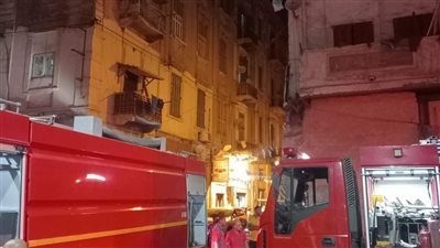 السيطرة على حريق بمحل لقطع غيار السيارات في العطارين بالإسكندرية