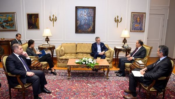 وزير الخارجية يلتقي