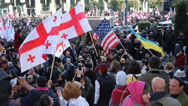 مظاهرات في جورجيا