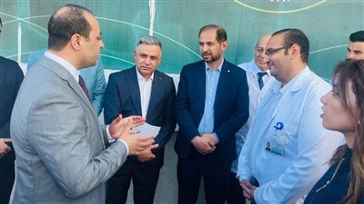 للارتقاء بالخدمة الطبية في بغداد.. الرعاية الصحية ببورسعيد تستقبل وفدا عراقيا بمستشفى النصر| صور