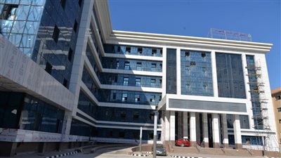 تنفيذ 87٪ من الأعمال الإنشائية بمستشفى التل الكبير بالإسماعيلية