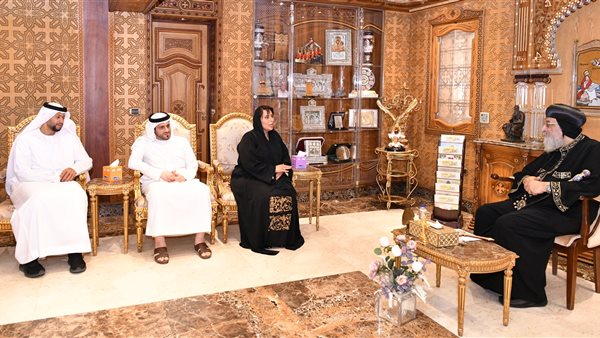 البابا تواضروس يستقبل