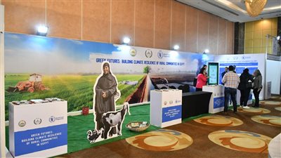 برنامج الأغذية العالمي بمصر يستعرض تقنيات زراعية مقاومة للمناخ في الملتقى الدولي للزراعة الذكية